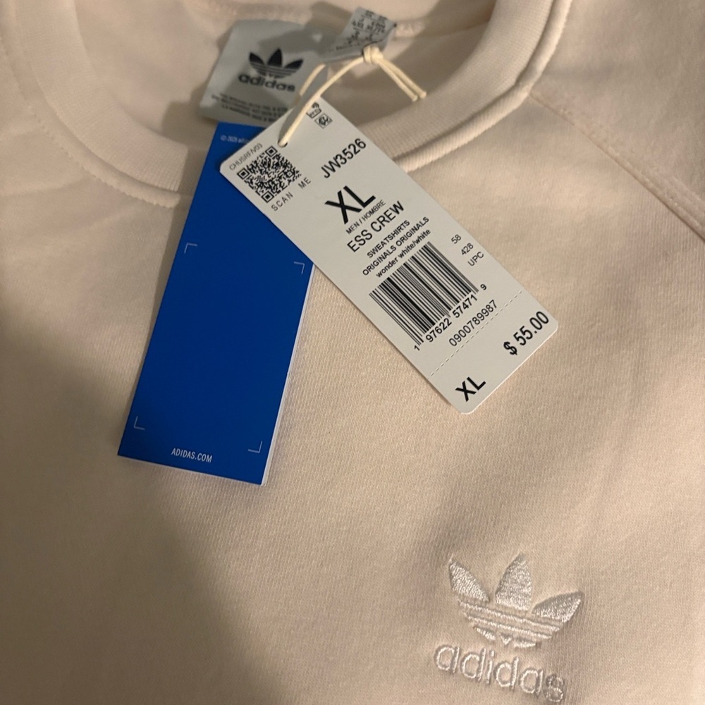 NWT Adidas Off-White TREFOIL ESSENTIALS Tracksuit Set - Picture 7 of 16